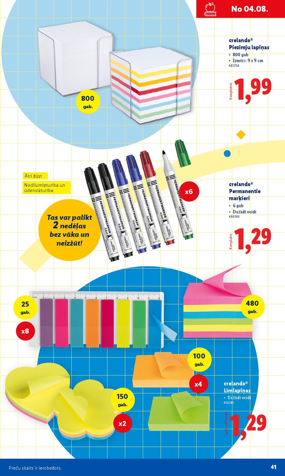 lidl - LIDL - Skolas preču katalogs - page: 41 lidl - LIDL - Skolas preču katalogs - page: 41