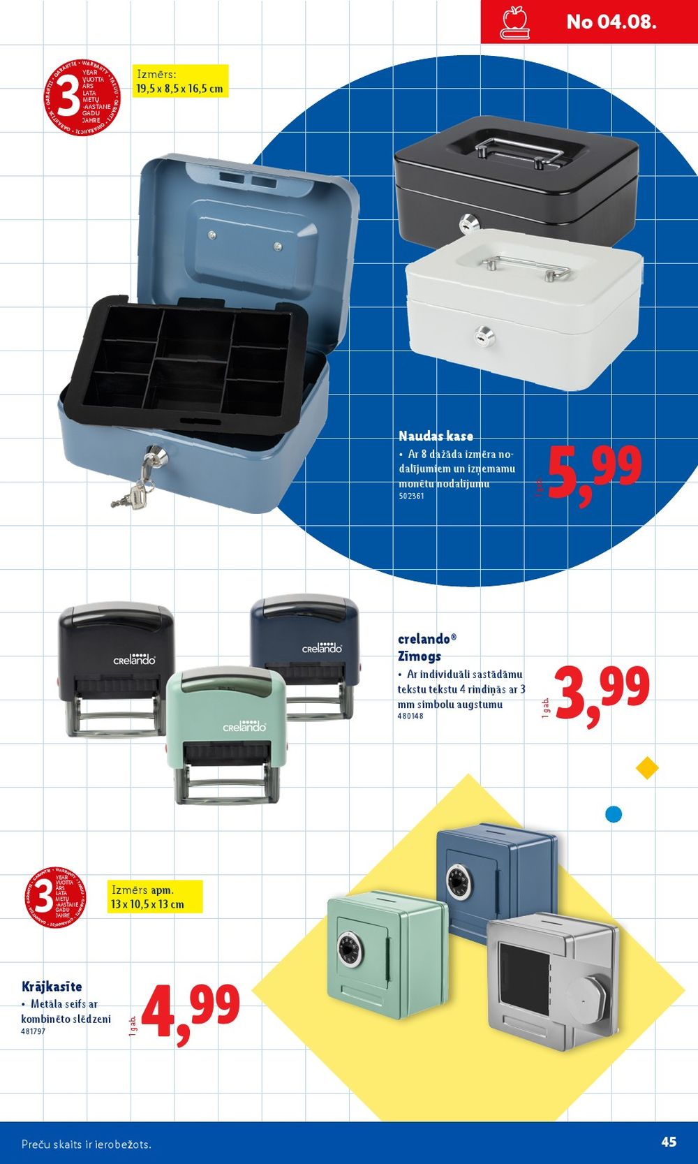 lidl - LIDL - Skolas preču katalogs - page: 45 lidl - LIDL - Skolas preču katalogs - page: 45