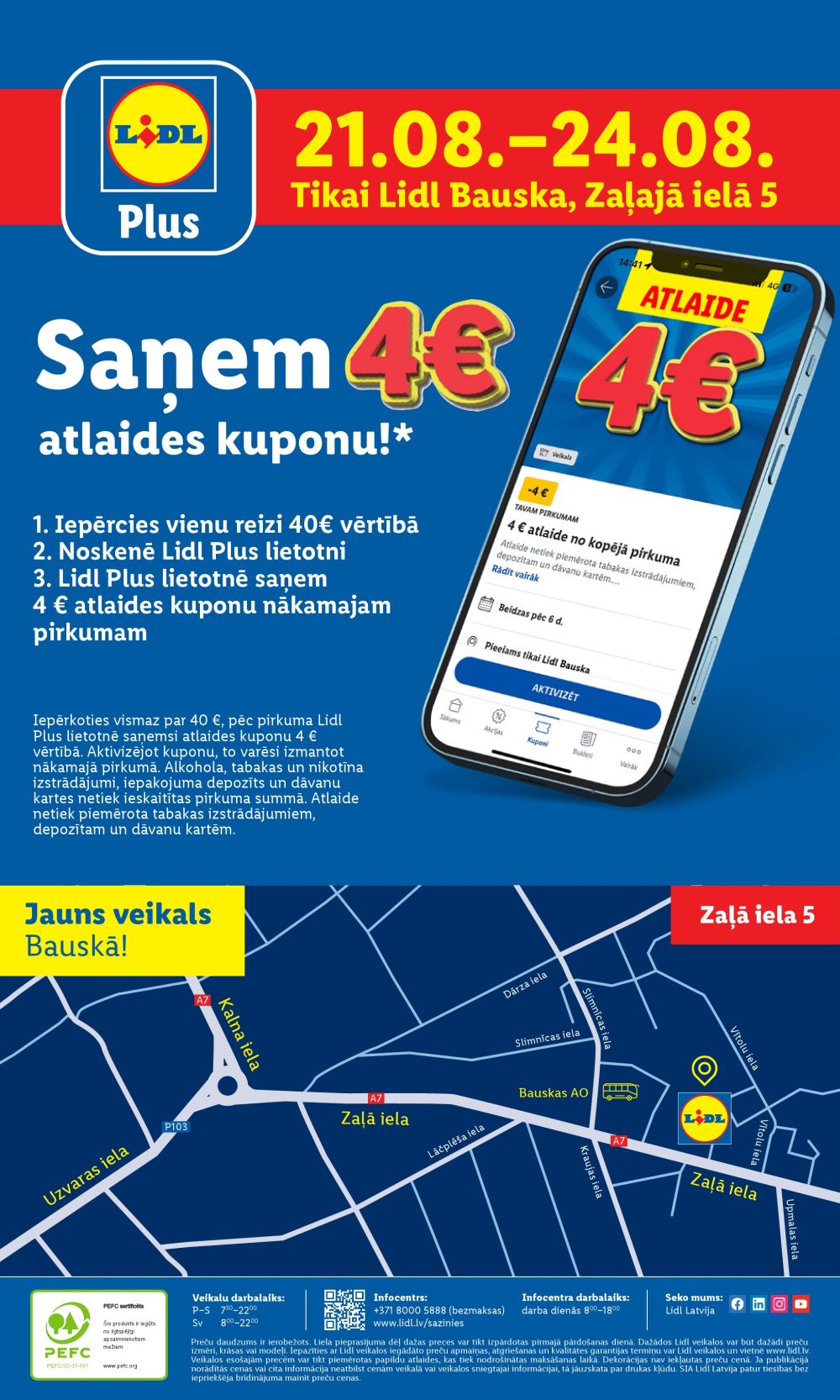 lidl - LIDL - Jauns veikals Bauskā! Zalā iela 5 (21.08.2025 - 24.08.2025) - page: 8