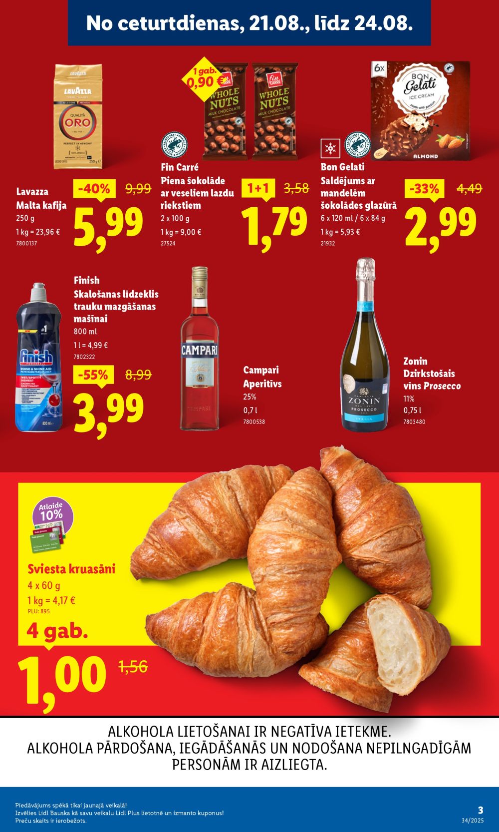 lidl - LIDL - Jauns veikals Bauskā! Zalā iela 5 (21.08.2025 - 24.08.2025) - page: 3
