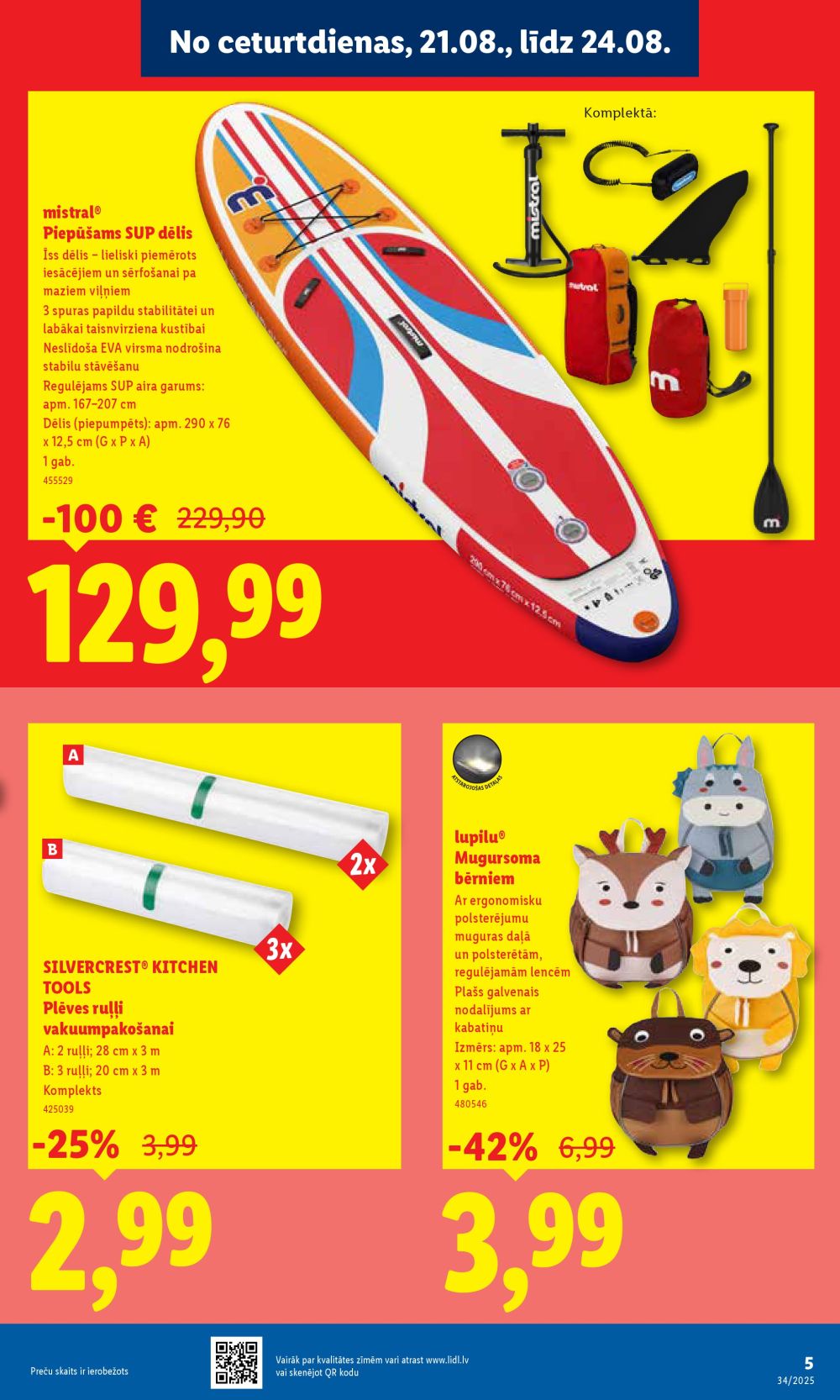 lidl - LIDL - Jauns veikals Bauskā! Zalā iela 5 (21.08.2025 - 24.08.2025) - page: 5