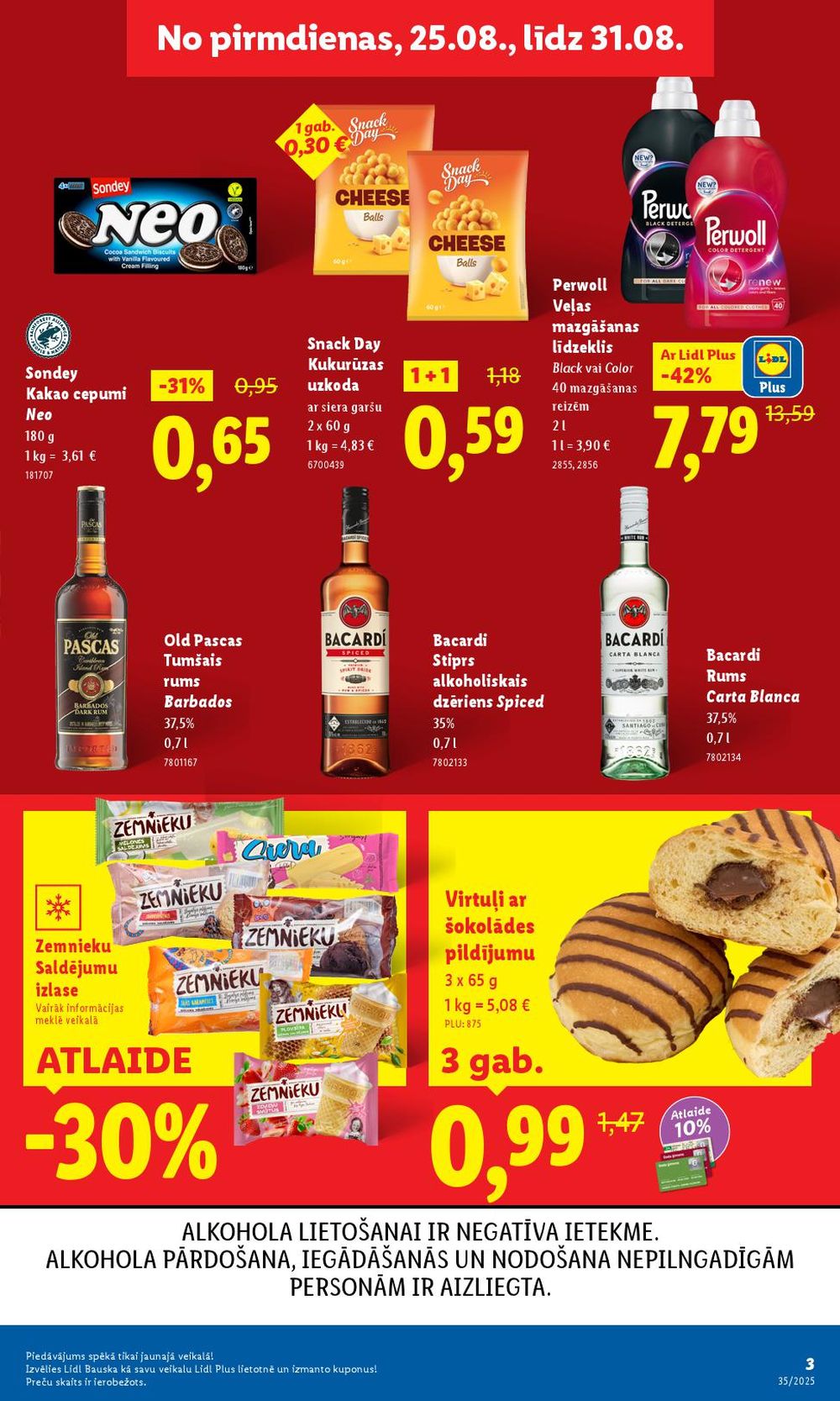 lidl - LIDL - Jauns veikals Bauskā! (25.08.2025 - 31.08.2025) - page: 3