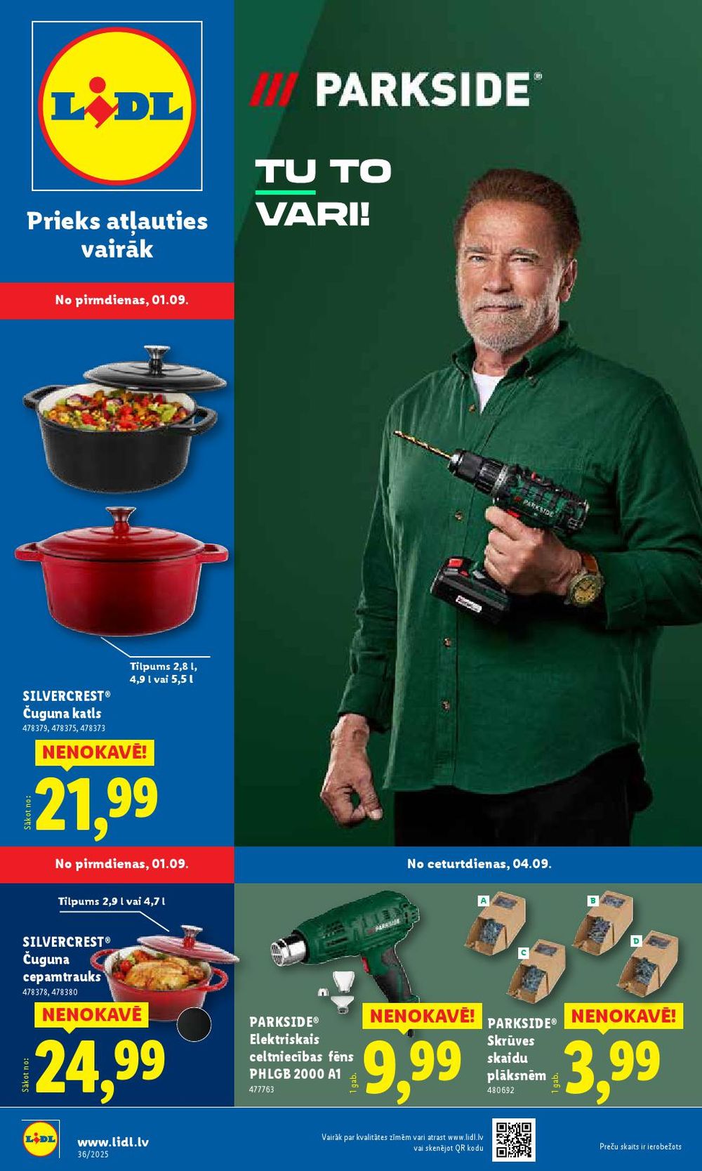 lidl - LIDL - Nepārtikas preču piedāvājums (01.09.2025 - 07.09.2025)