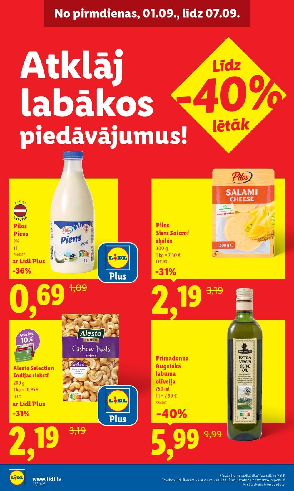 lidl - LIDL - Jauns veikals Bauskā! Zalā iela 5 (01.09.2025 - 07.09.2025) - page: 2
