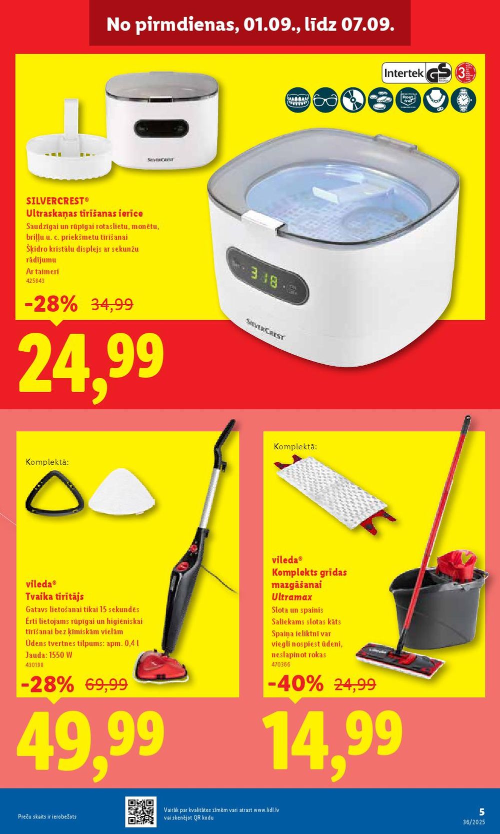 lidl - LIDL - Jauns veikals Bauskā! Zalā iela 5 (01.09.2025 - 07.09.2025) - page: 5
