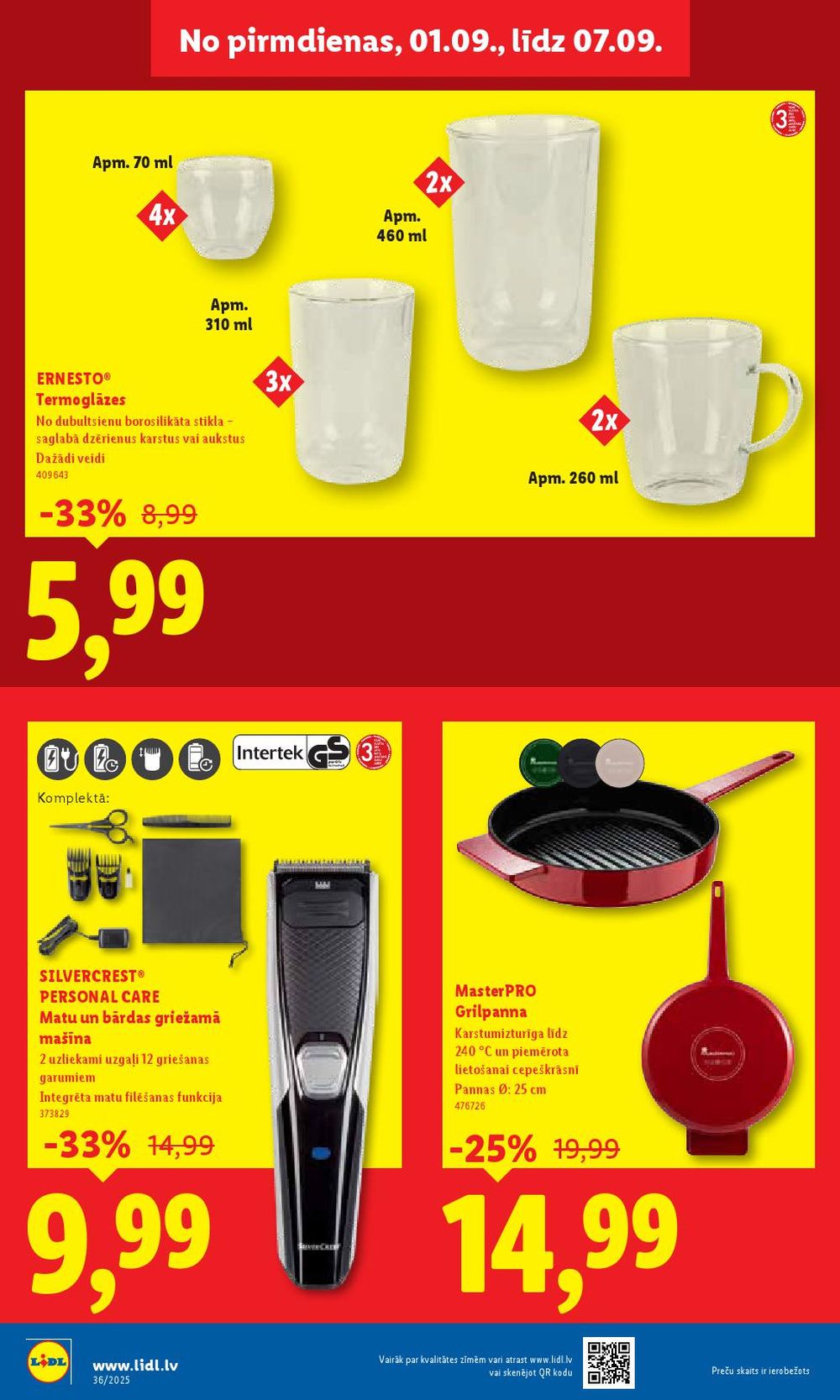 lidl - LIDL - Jauns veikals Bauskā! Zalā iela 5 (01.09.2025 - 07.09.2025) - page: 6
