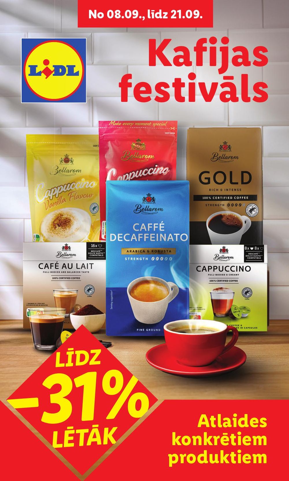 lidl - LIDL - Kafijas festivāls (08.09.2025 - 21.09.2025)