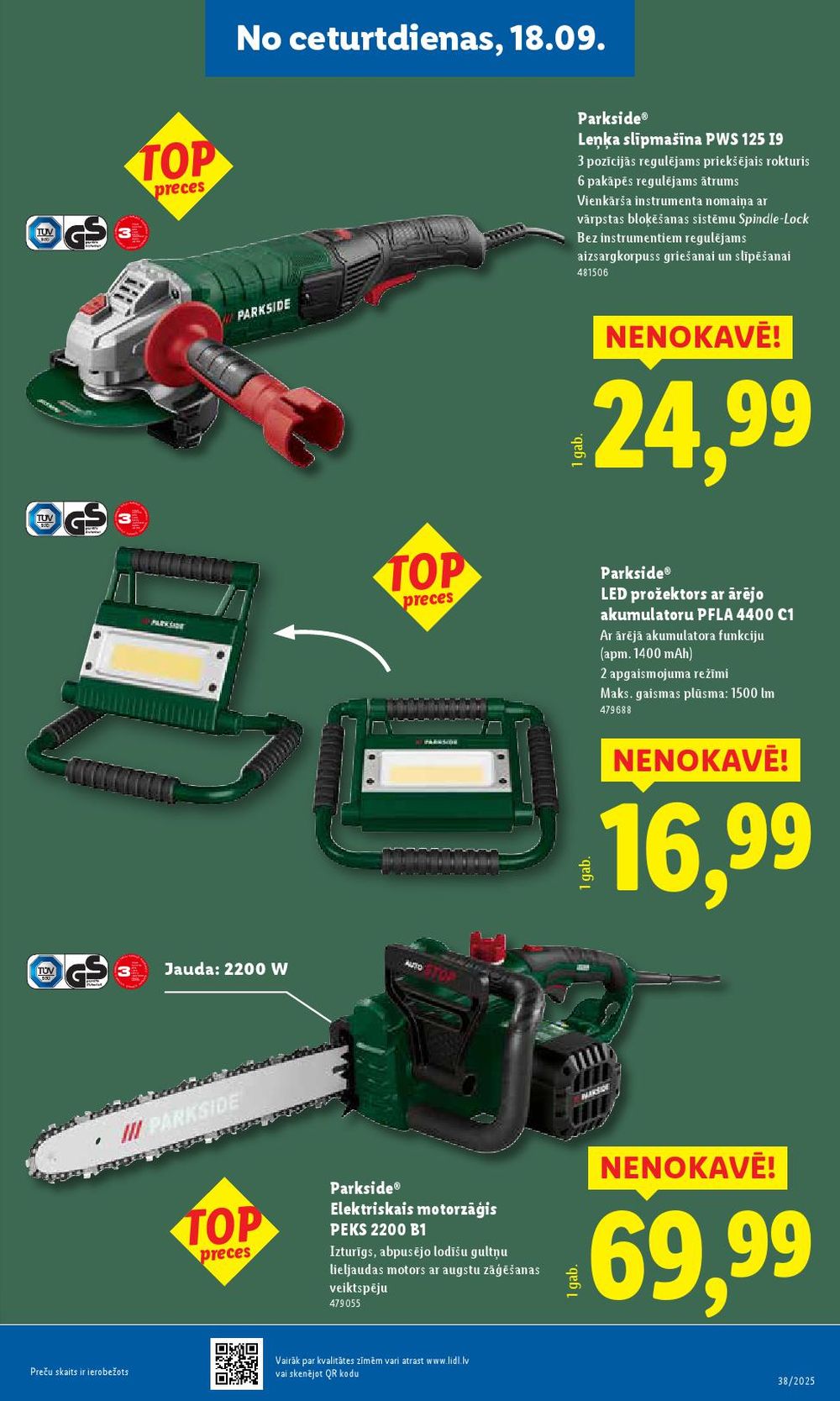 lidl - LIDL - Nepārtikas preču piedāvājums (15.09.2025 - 21.09.2025) - page: 15