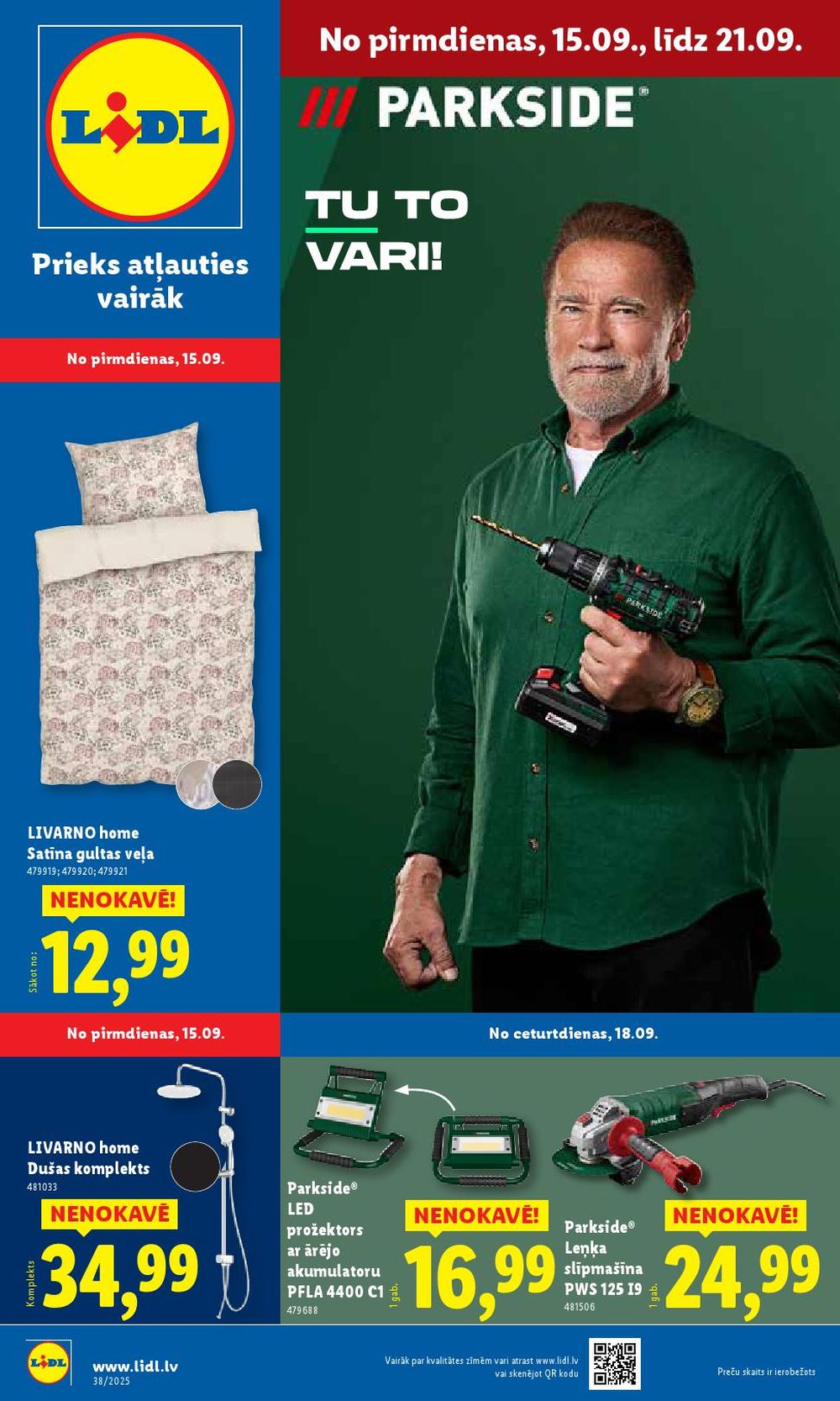 lidl - LIDL - Nepārtikas preču piedāvājums (15.09.2025 - 21.09.2025)