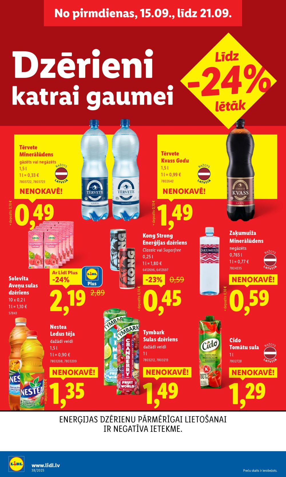 lidl - LIDL (18.09.2025 - 21.09.2025) - page: 38