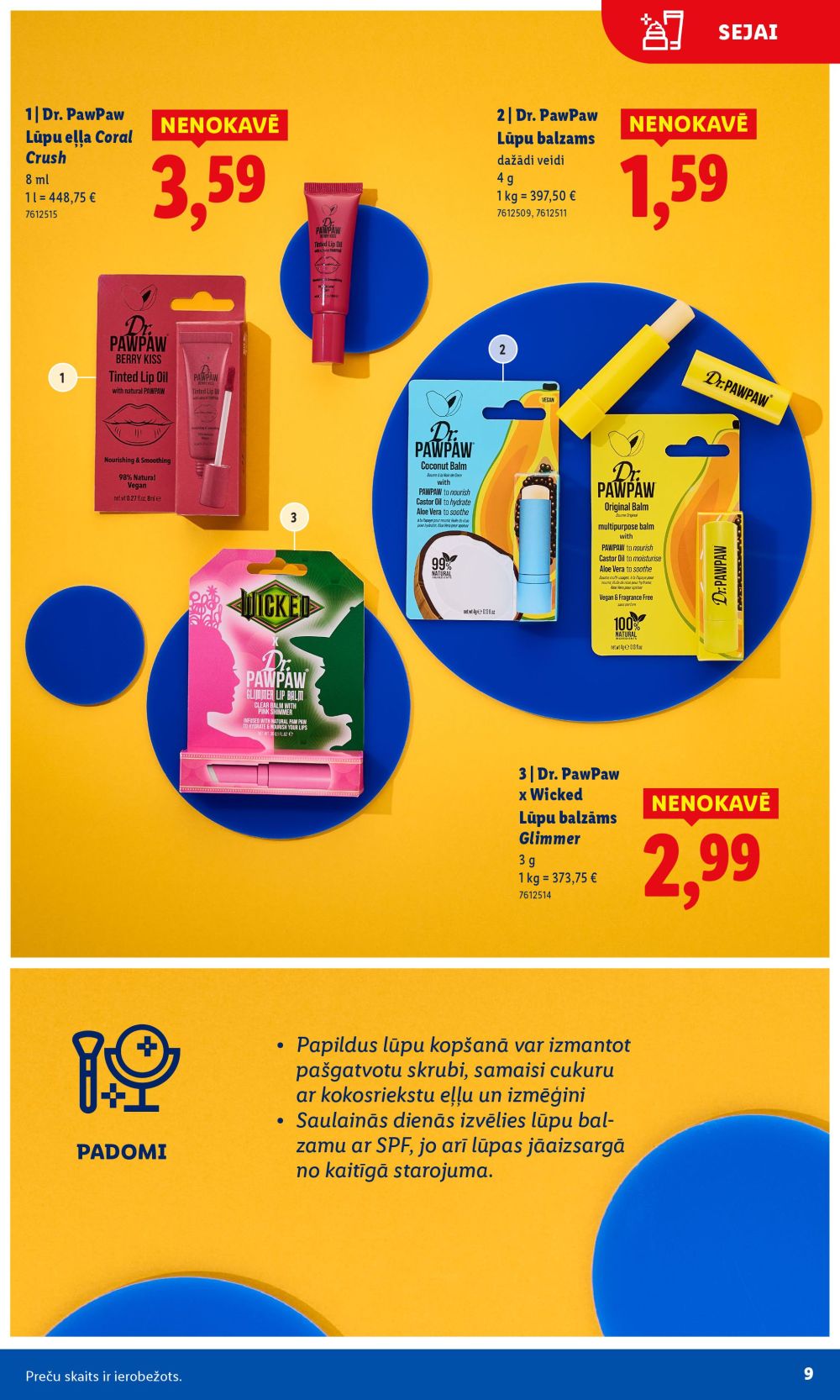 lidl - LIDL - Skaistuma svētki (29.09.2025 - 05.10.2025) - page: 9 lidl - LIDL - Skaistuma svētki (29.09.2025 - 05.10.2025) - page: 9