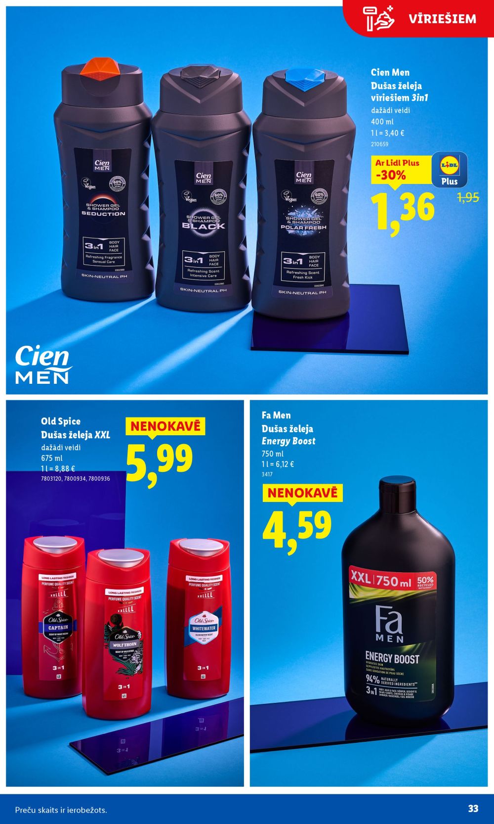 lidl - LIDL - Skaistuma svētki (29.09.2025 - 05.10.2025) - page: 33 lidl - LIDL - Skaistuma svētki (29.09.2025 - 05.10.2025) - page: 33