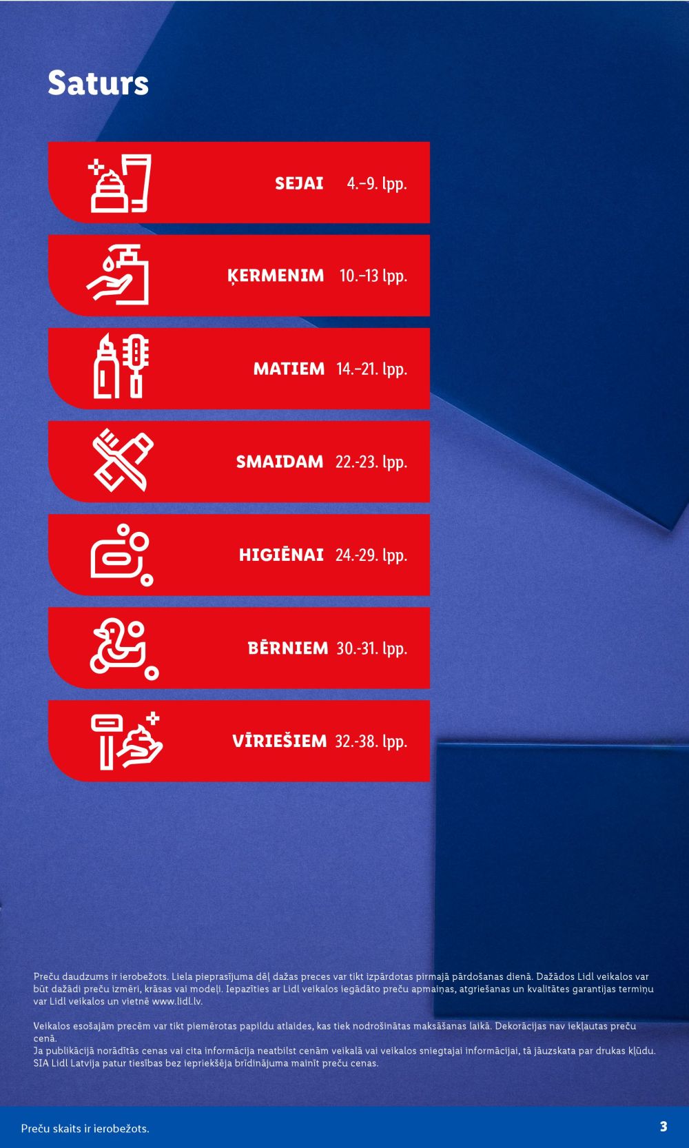 lidl - LIDL - Skaistuma svētki (29.09.2025 - 05.10.2025) - page: 3 lidl - LIDL - Skaistuma svētki (29.09.2025 - 05.10.2025) - page: 3