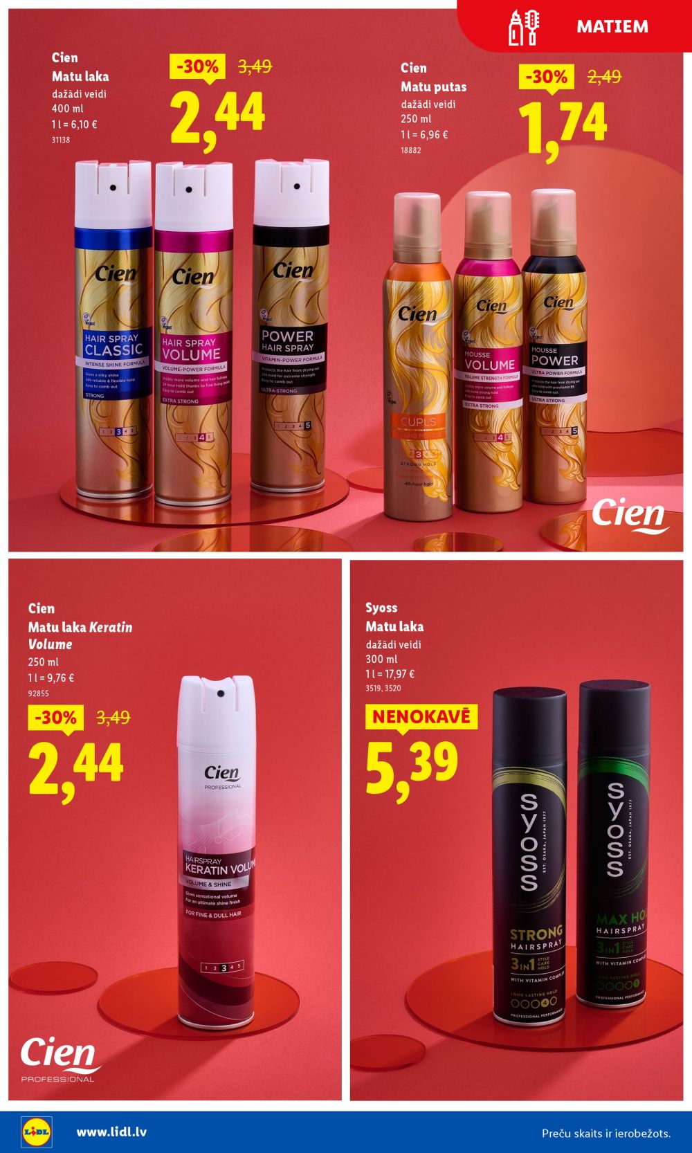 lidl - LIDL - Skaistuma svētki (29.09.2025 - 05.10.2025) - page: 20 lidl - LIDL - Skaistuma svētki (29.09.2025 - 05.10.2025) - page: 20
