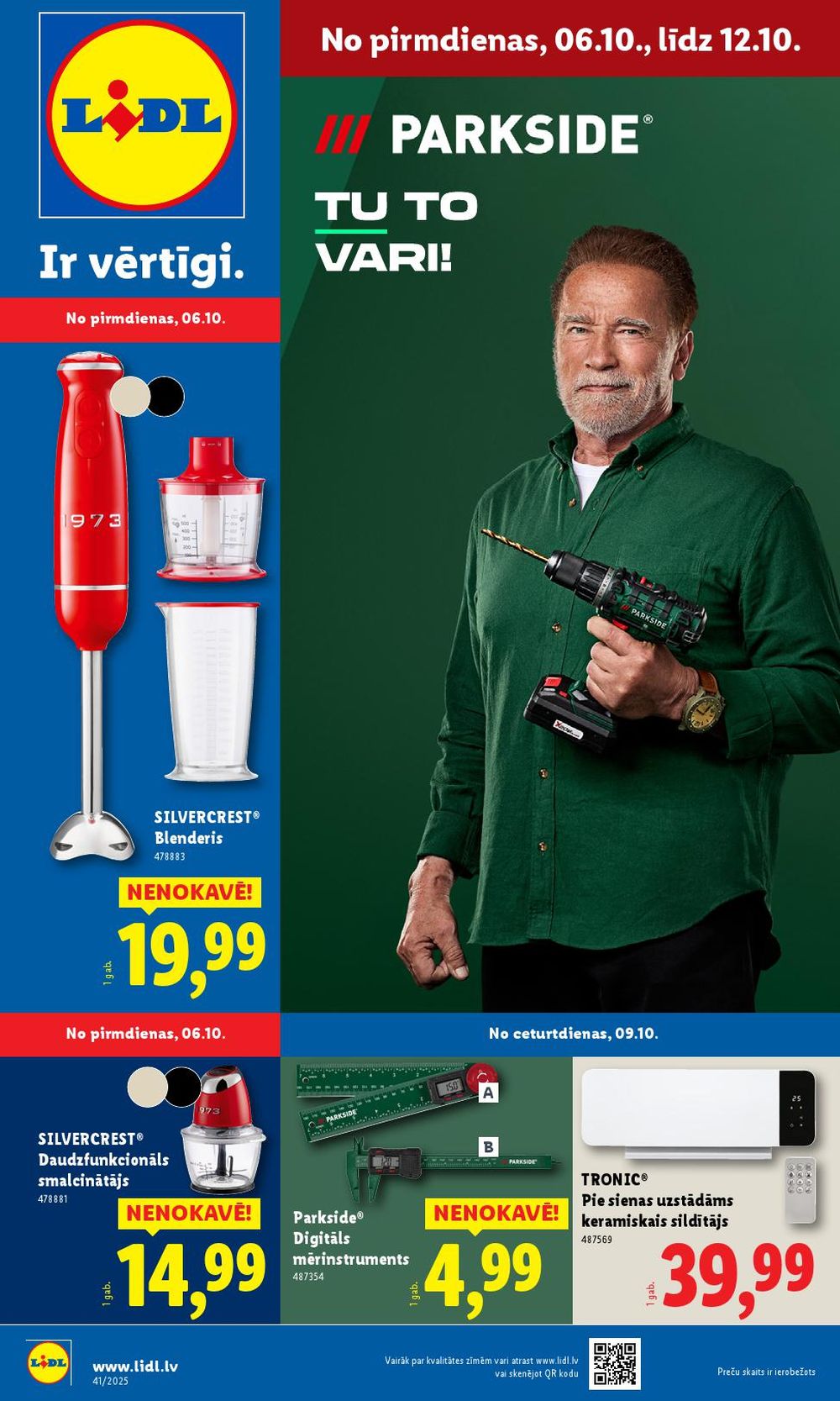 lidl - LIDL - Nepārtikas preču piedāvājums (06.10.2025 - 12.10.2025)
