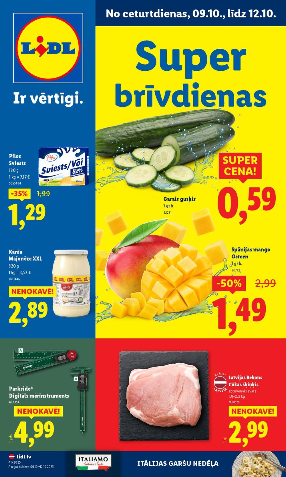 lidl - LIDL (09.10.2025 - 12.10.2025) - page: 1