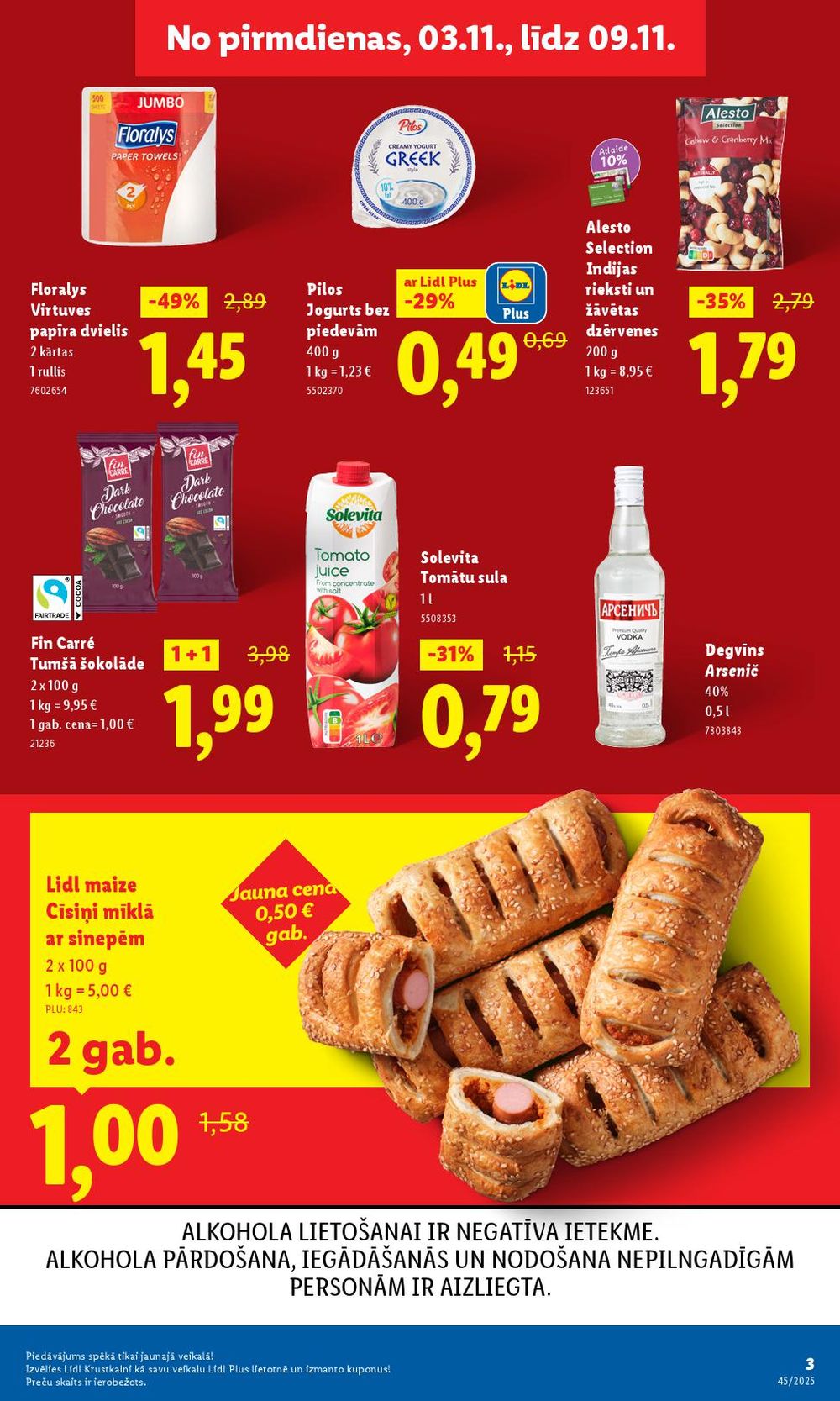 lidl - LIDL - Jauns veikals Krustkalnos (03.11.2025 - 09.11.2025) - page: 3