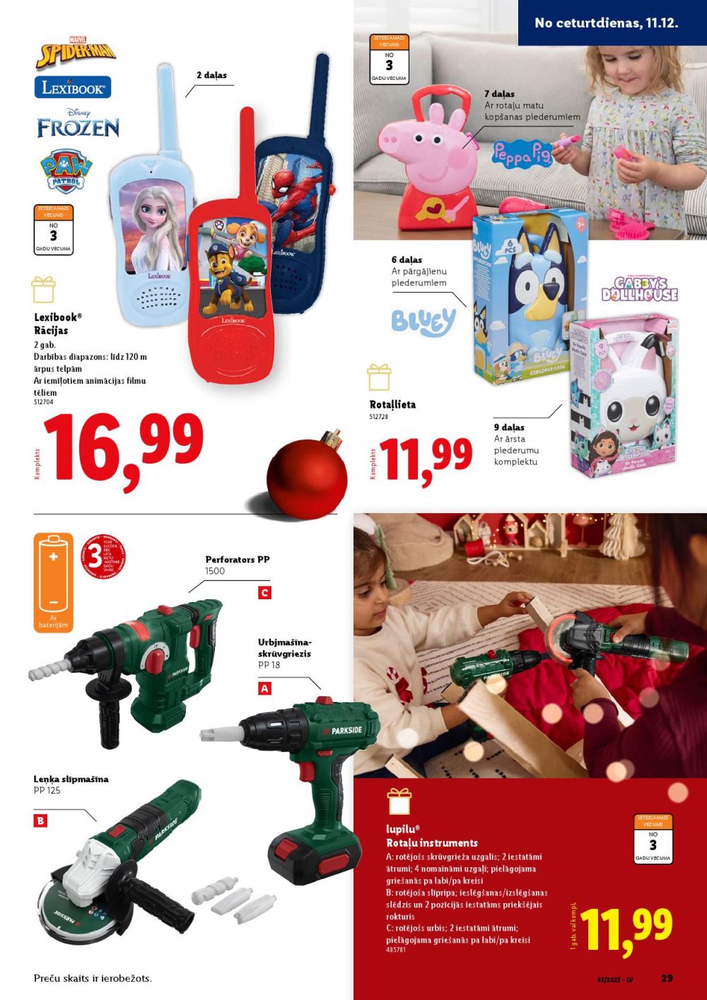lidl - LIDL - Rotaļlietu katalogs - page: 29