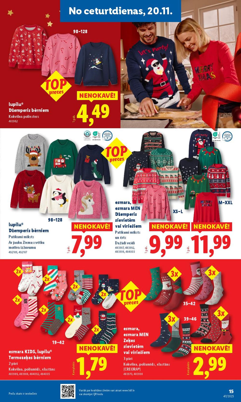 lidl - LIDL - Nepārtikas preču piedāvājums (17.11.2025 - 23.11.2025) - page: 15