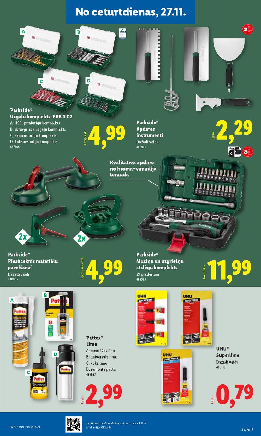lidl - LIDL - Nepārtikas preču piedāvājums (24.11.2025 - 30.11.2025) - page: 23