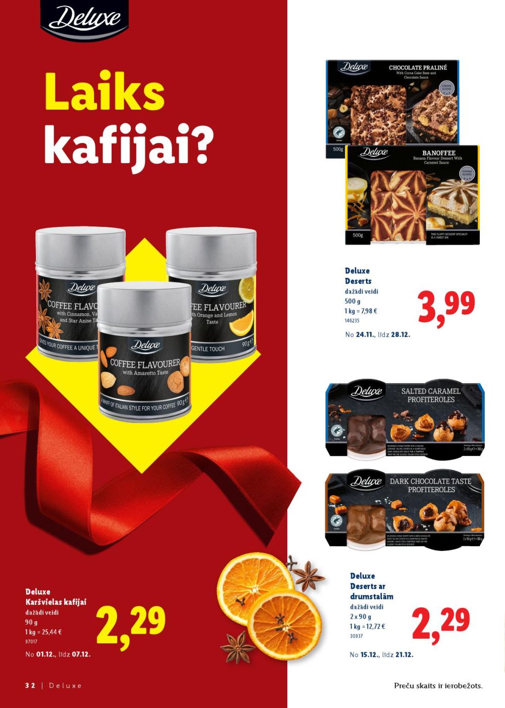 lidl - LIDL - Viss Ziemassvētku galdam - page: 32