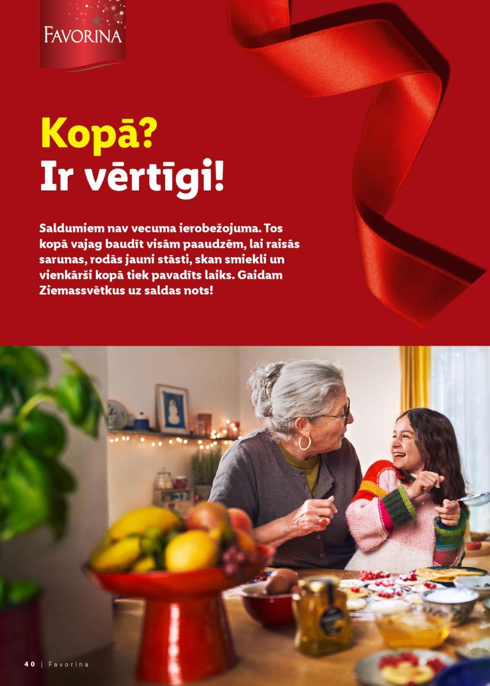 lidl - LIDL - Viss Ziemassvētku galdam - page: 40