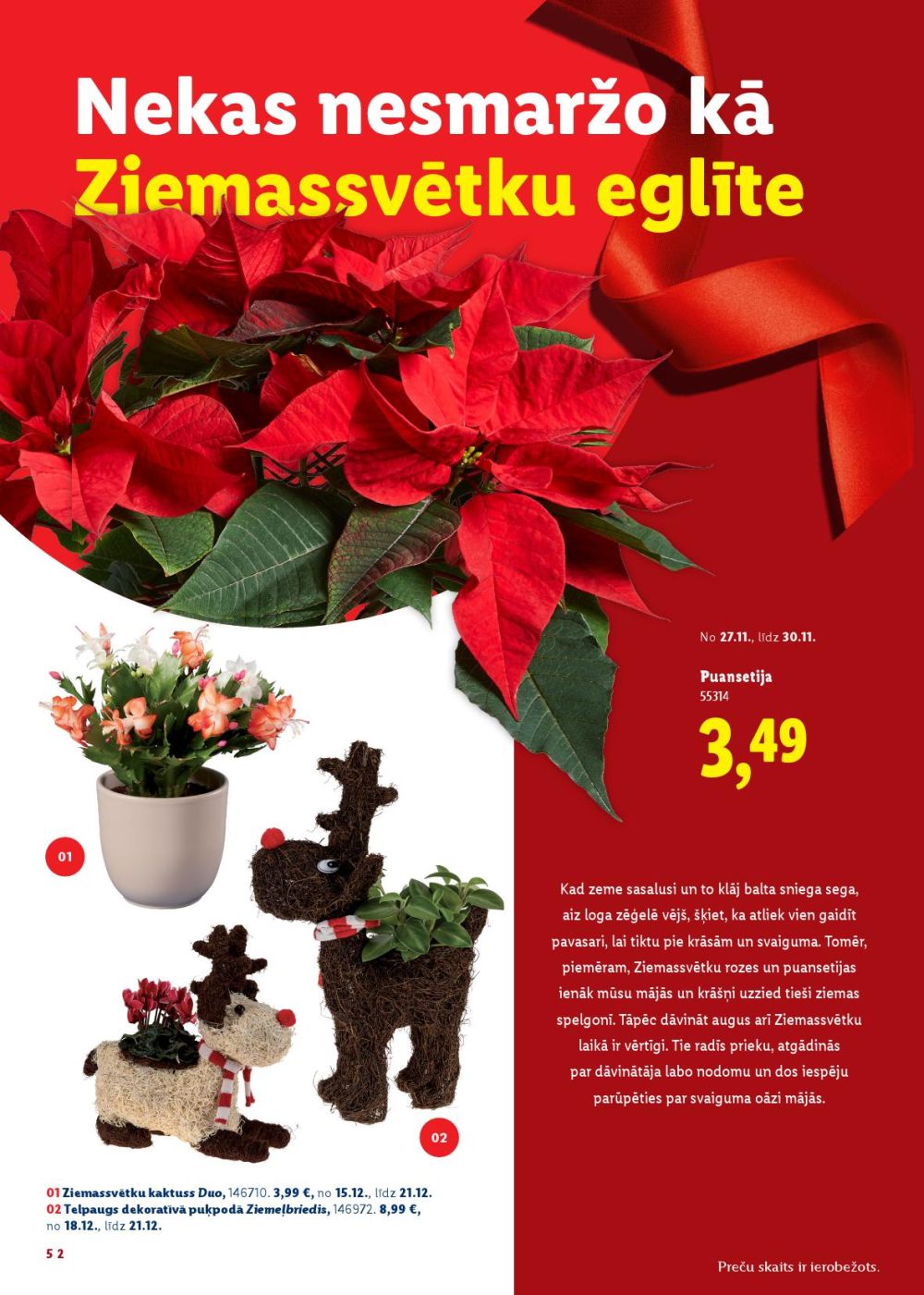 lidl - LIDL - Viss Ziemassvētku galdam - page: 52