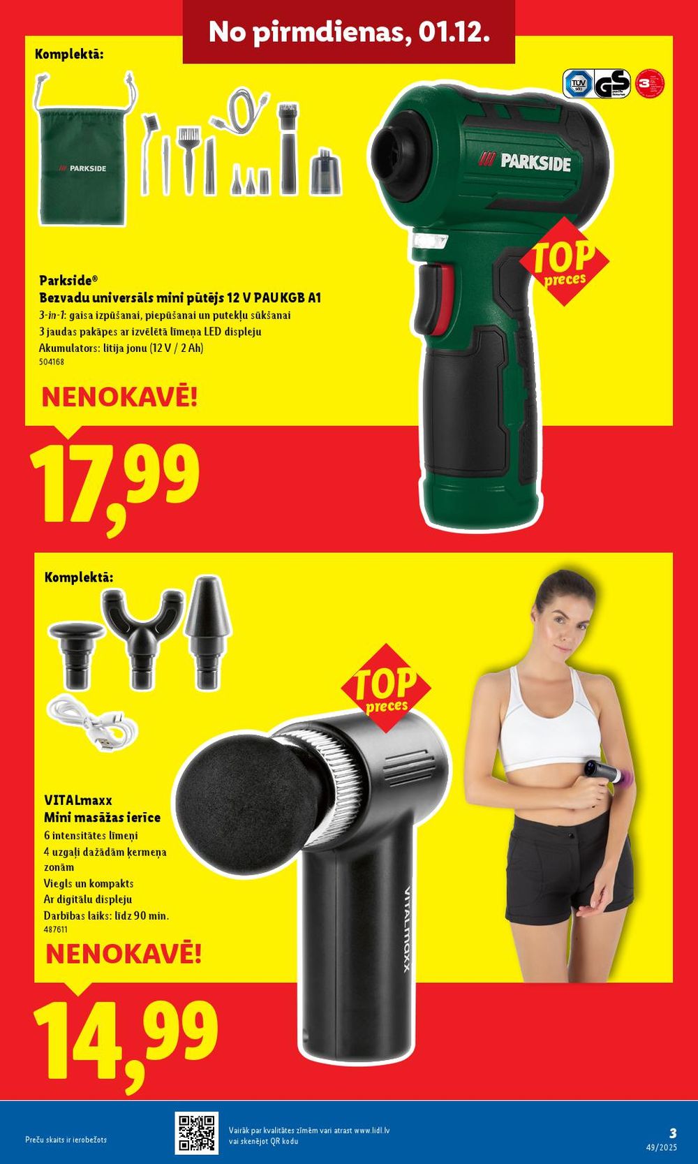 lidl - LIDL - Nepārtikas preču piedāvājums (01.12.2025 - 07.12.2025) - page: 3