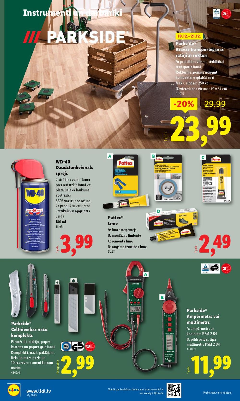 lidl - LIDL - Nepārtikas preču piedāvājums (15.12.2025 - 21.12.2025) - page: 20