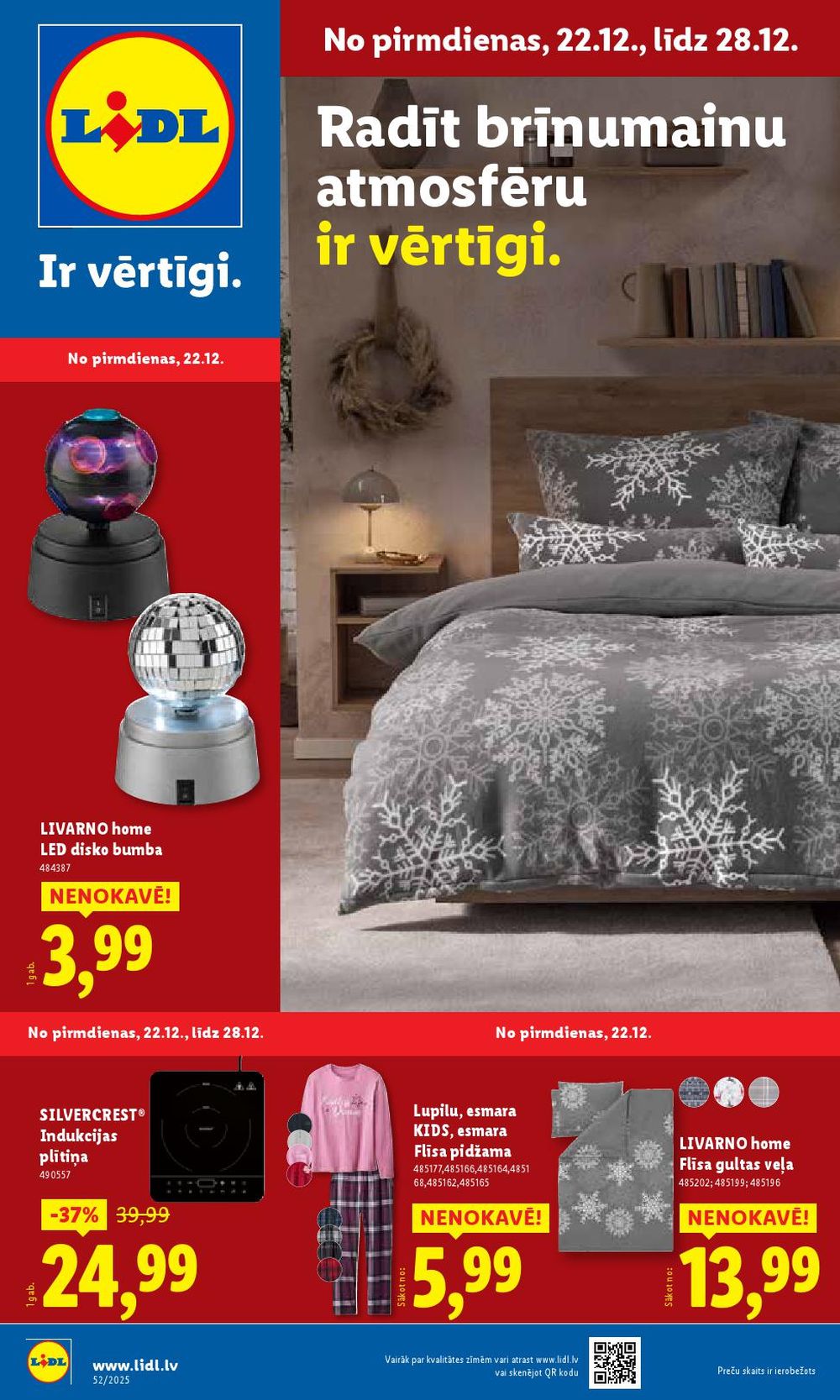 lidl - LIDL - Nepārtikas preču piedāvājums (22.12.2025 - 28.12.2025)