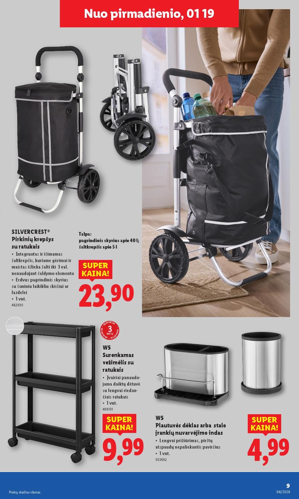 lidl - LIDL - Nepārtikas preču piedāvājums (19.01.2026 - 25.01.2026) - page: 9