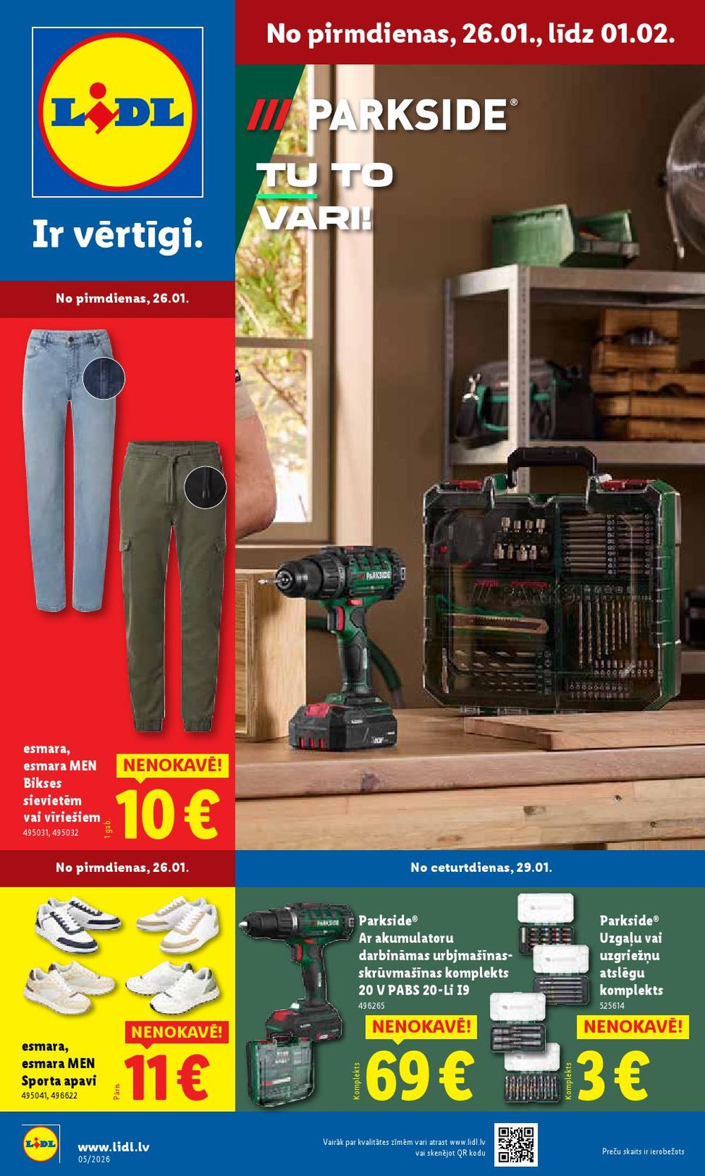 lidl - LIDL - Nepārtikas preču piedāvājums (26.01.2026 - 01.02.2026) - page: 1