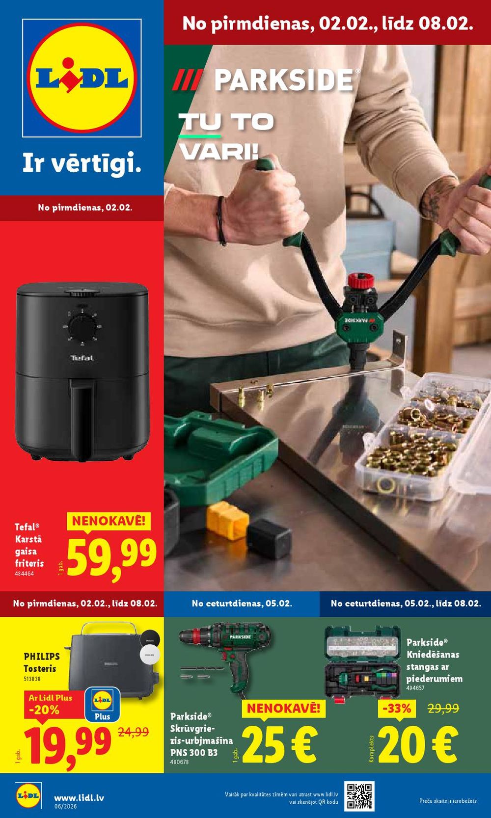 lidl - LIDL - Nepārtikas preču piedāvājums (02.02.2026 - 08.02.2026)