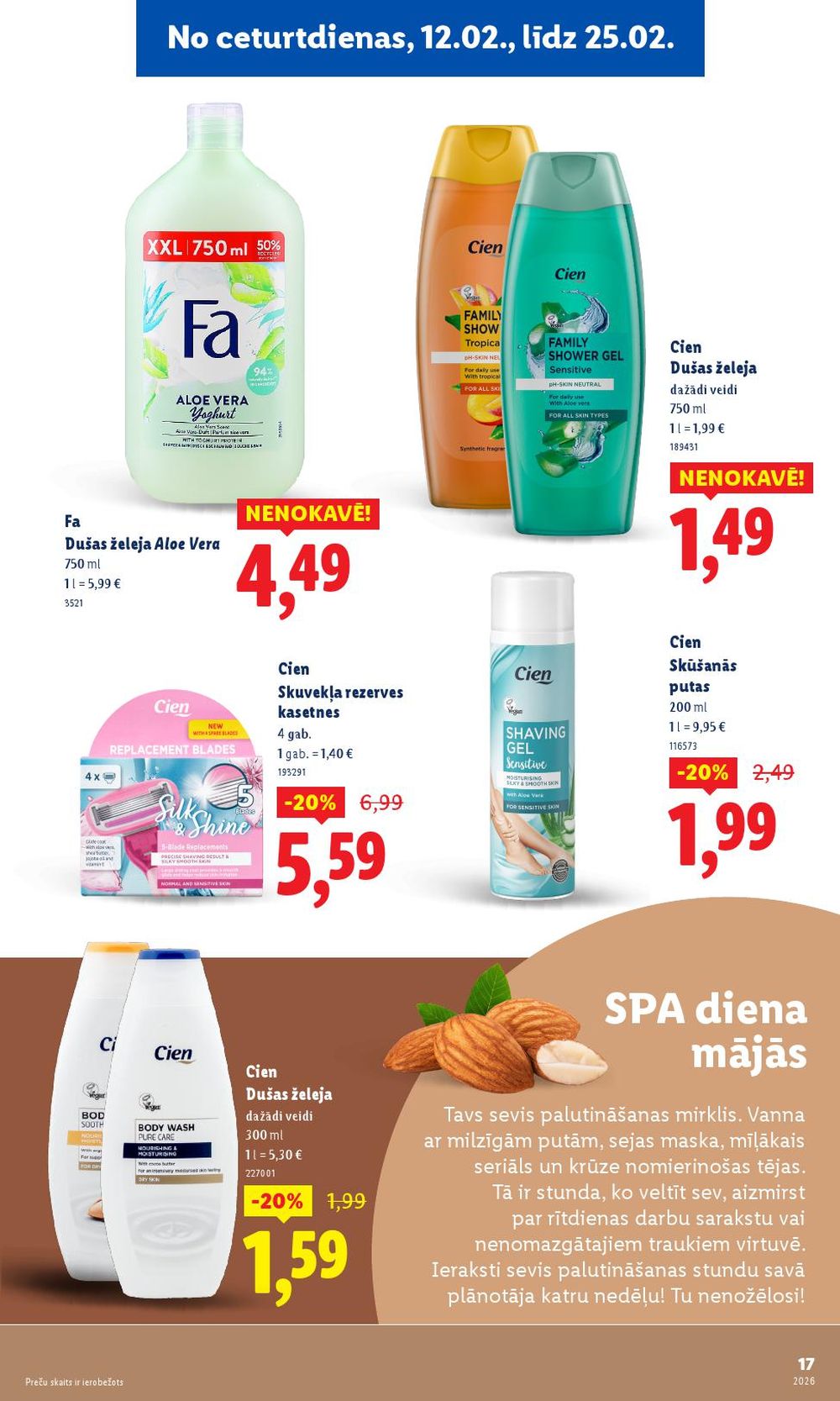 lidl - LIDL - Skaistuma svētki (12.02.2026 - 25.02.2026) - page: 17