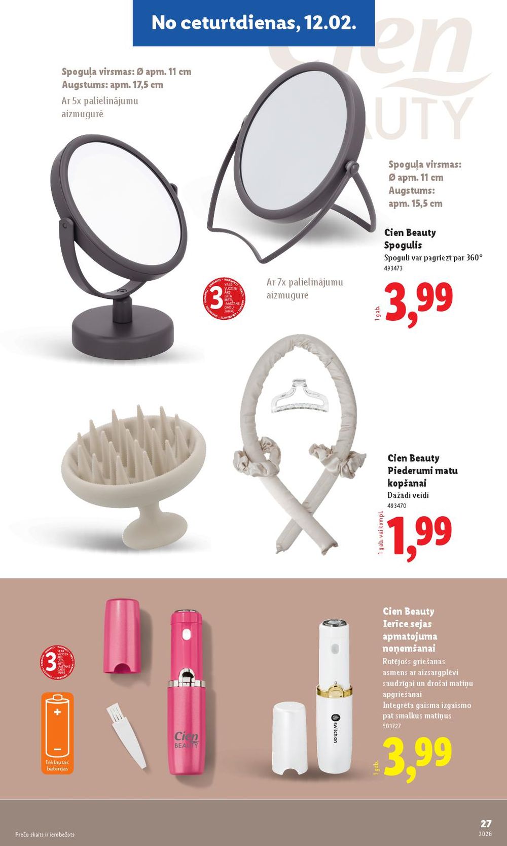lidl - LIDL - Skaistuma svētki (12.02.2026 - 25.02.2026) - page: 27