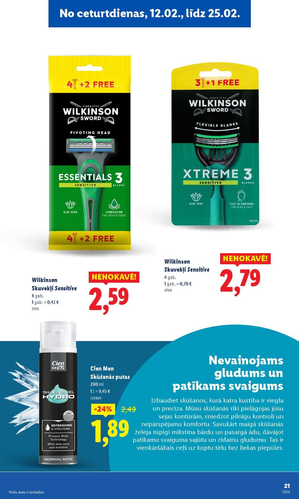 lidl - LIDL - Skaistuma svētki (12.02.2026 - 25.02.2026) - page: 21