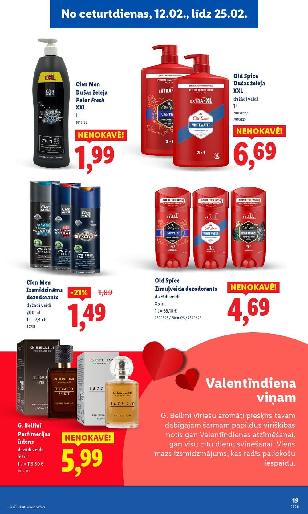 lidl - LIDL - Skaistuma svētki (12.02.2026 - 25.02.2026) - page: 19