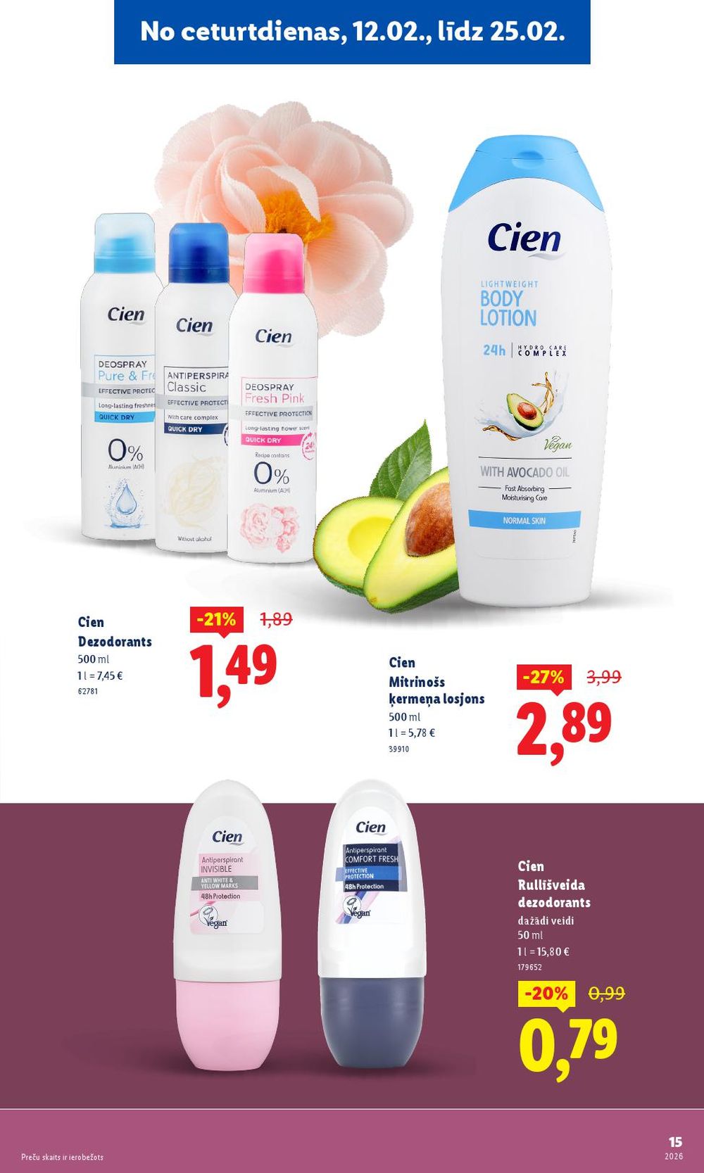 lidl - LIDL - Skaistuma svētki (12.02.2026 - 25.02.2026) - page: 15