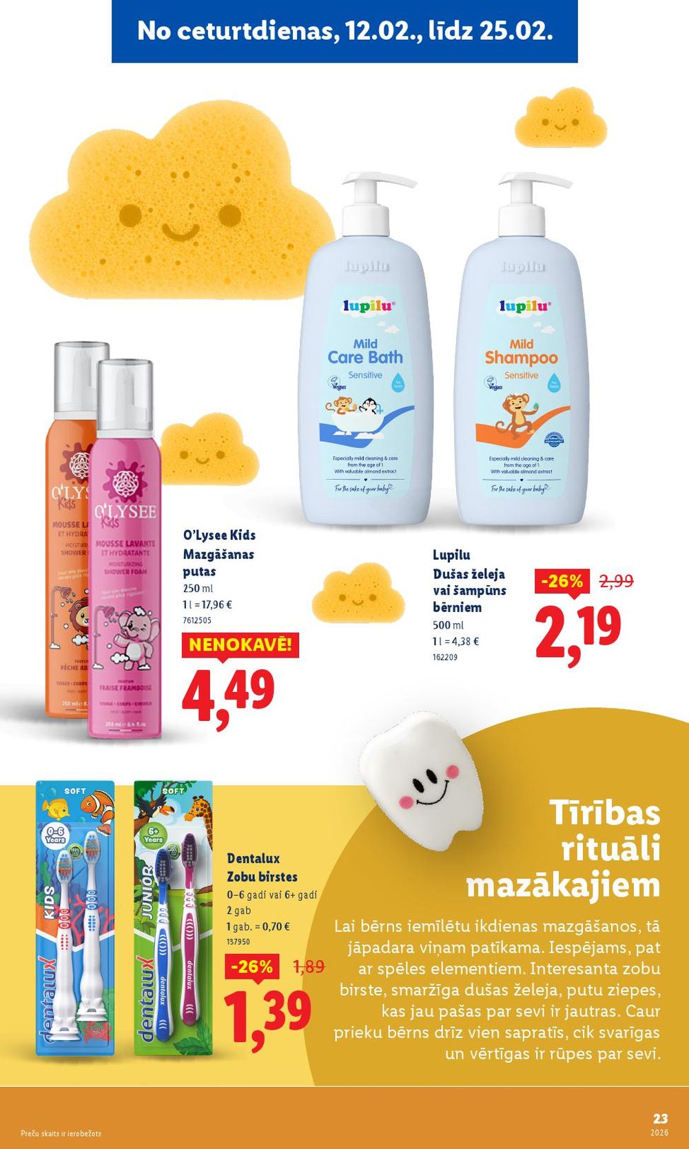 lidl - LIDL - Skaistuma svētki (12.02.2026 - 25.02.2026) - page: 23