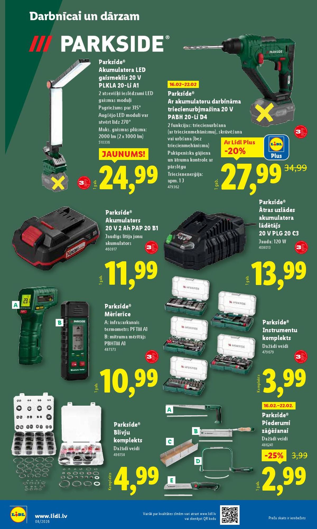 lidl - LIDL - Nepārtikas preču piedāvājums (16.02.2026 - 22.02.2026) - page: 8