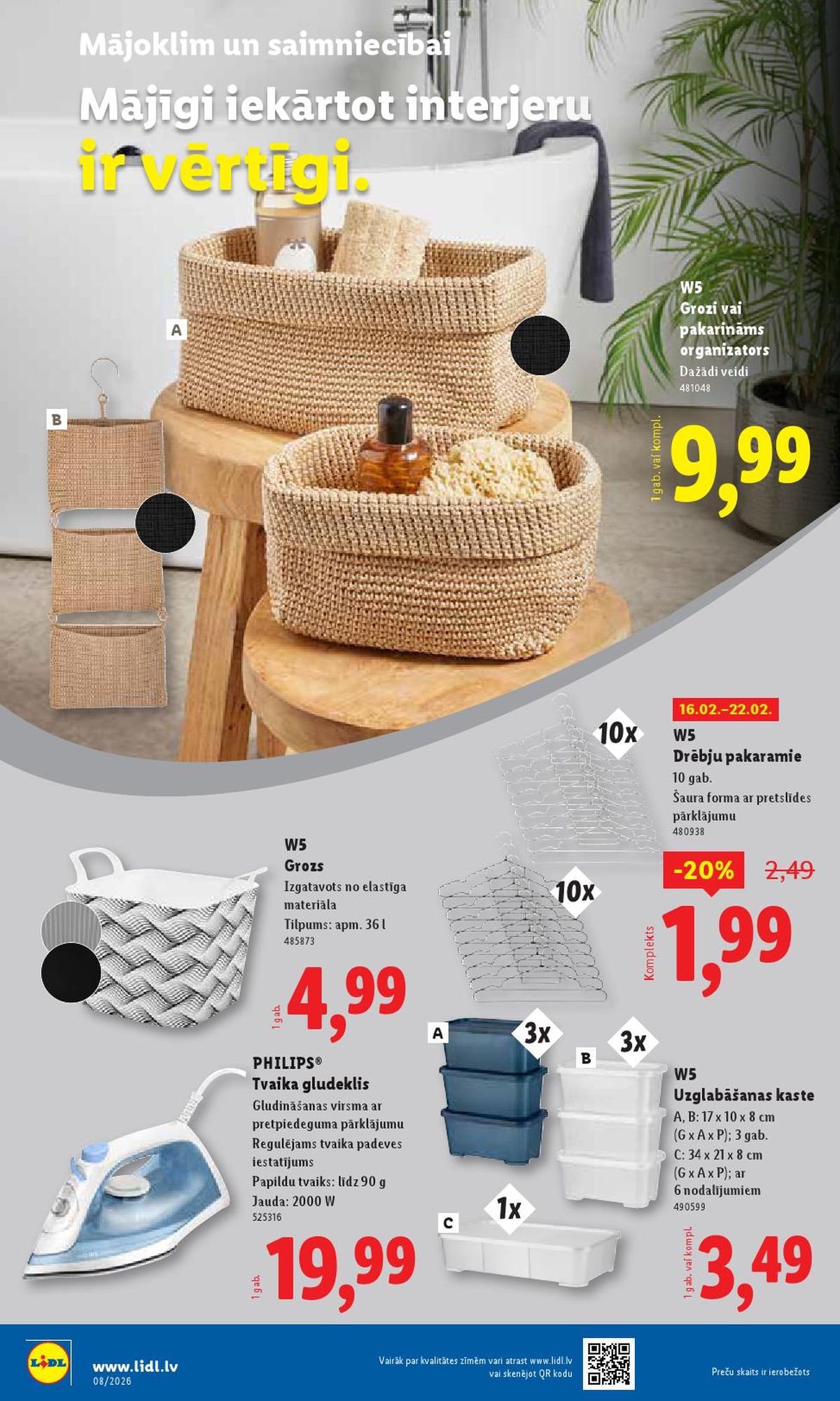 lidl - LIDL - Nepārtikas preču piedāvājums (16.02.2026 - 22.02.2026) - page: 4
