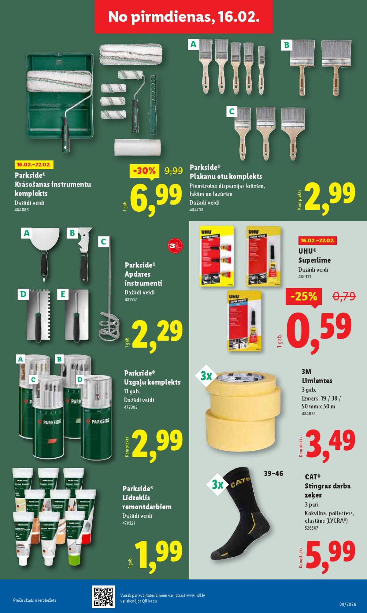 lidl - LIDL - Nepārtikas preču piedāvājums (16.02.2026 - 22.02.2026) - page: 9