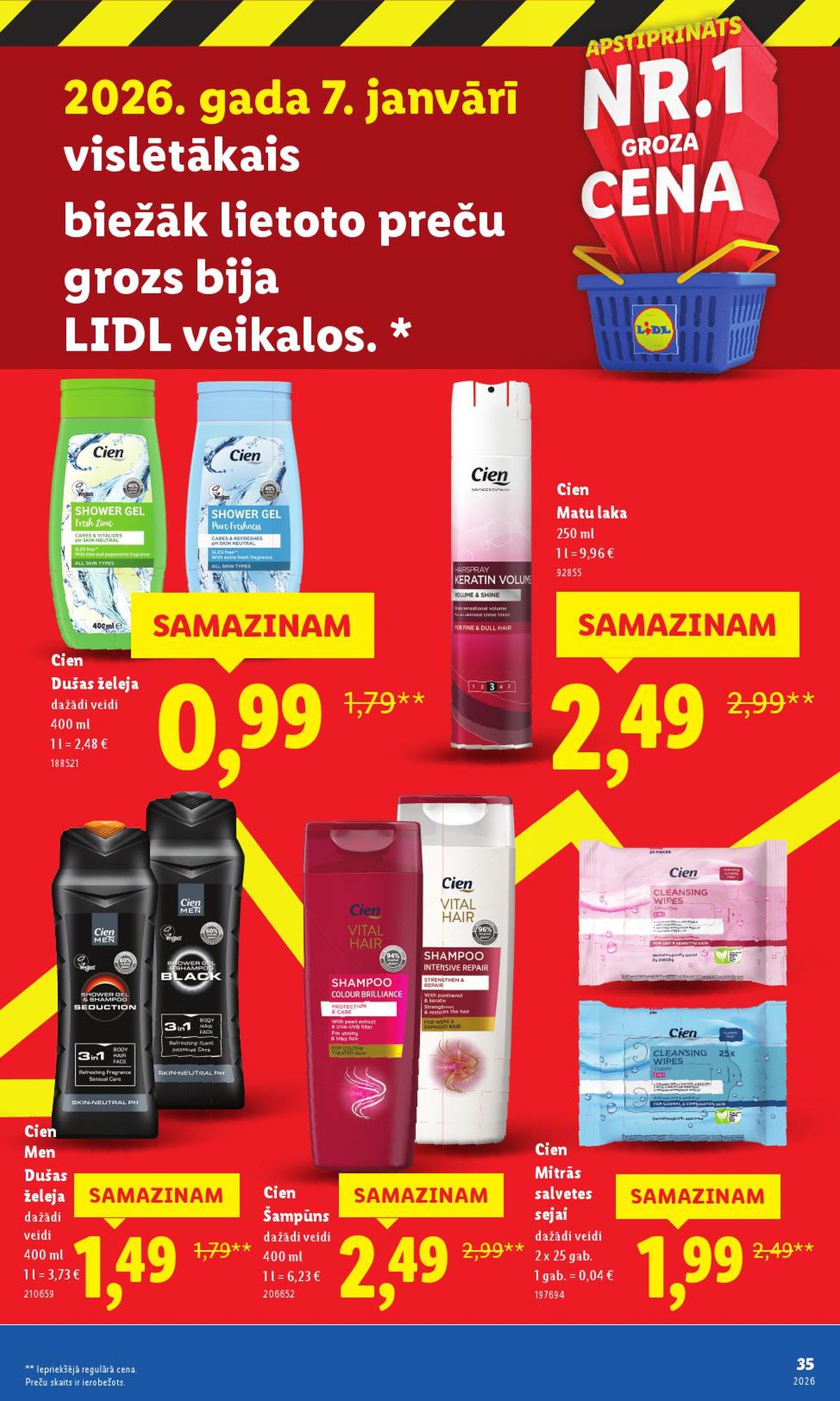 lidl - LIDL - Dižais cenu kritums - page: 35