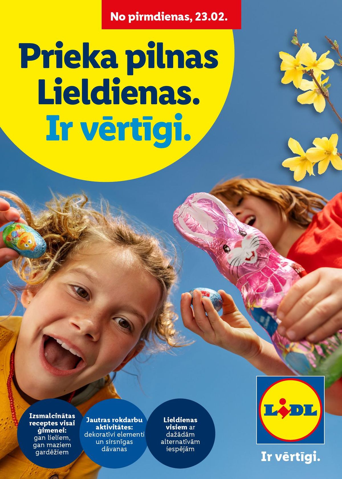 lidl - LIDL - Prieka pilnas Lieldienas (23.02.2026 - 01.03.2026)