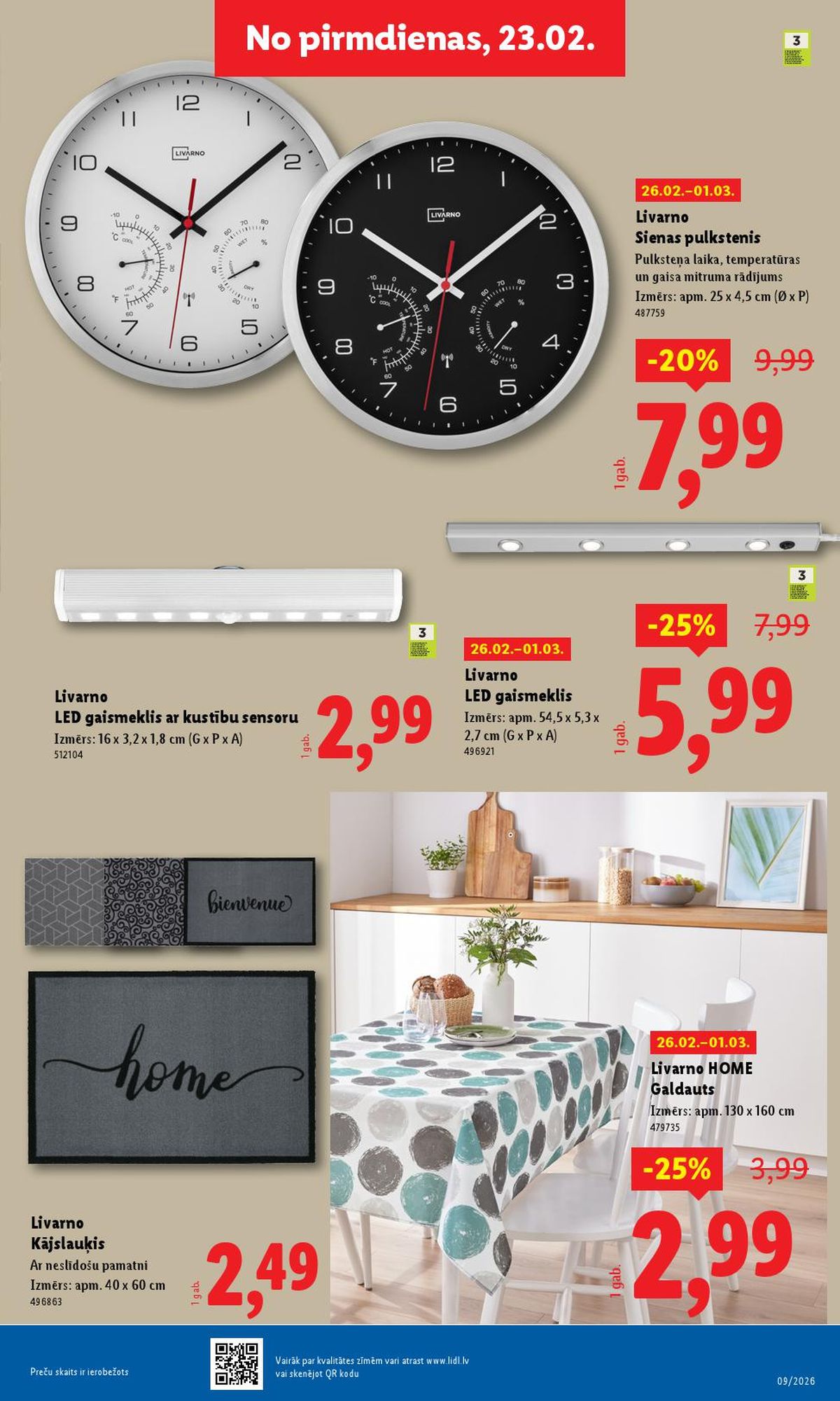 lidl - LIDL - Nepārtikas preču piedāvājums (23.02.2026 - 01.03.2026) - page: 5