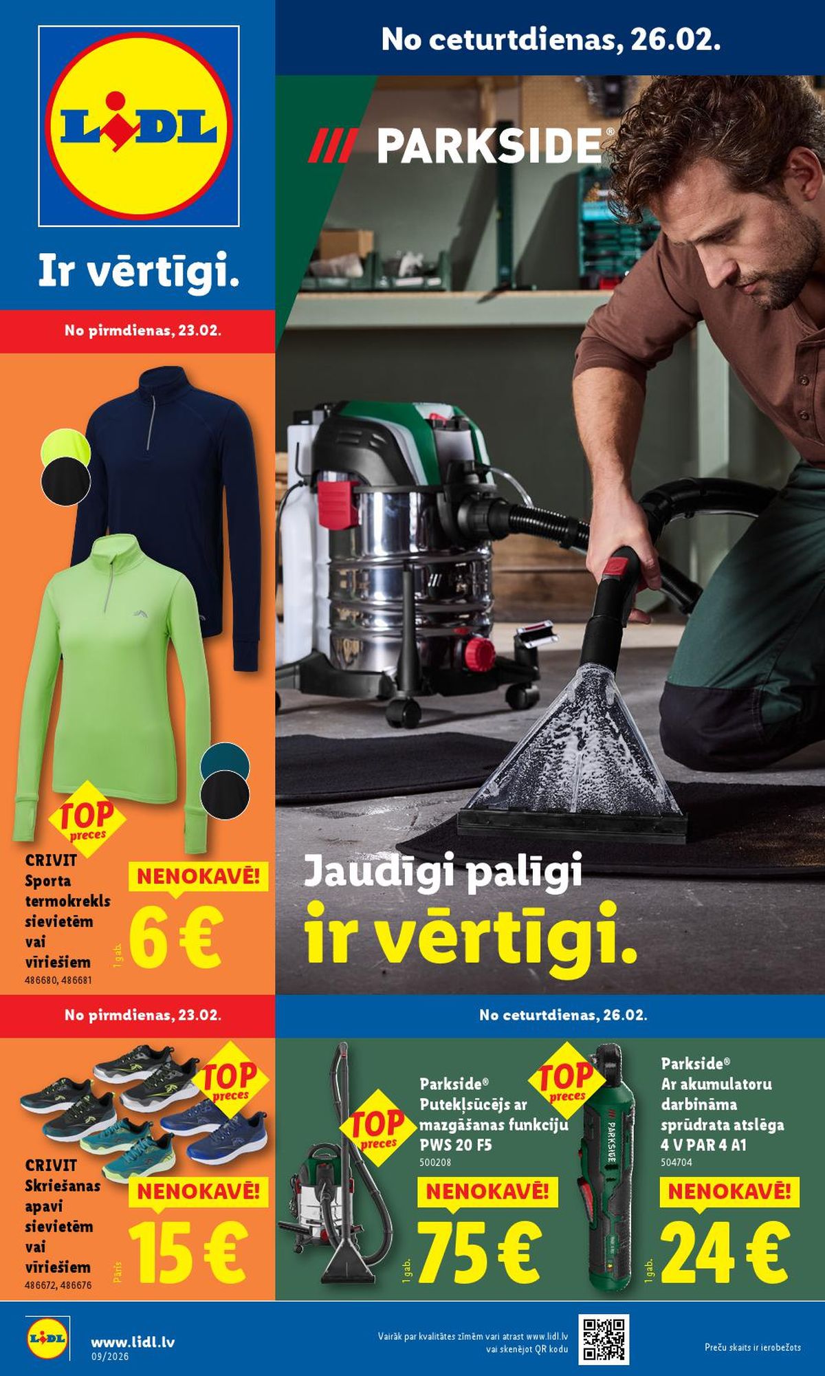 lidl - LIDL - Nepārtikas preču piedāvājums (23.02.2026 - 01.03.2026)