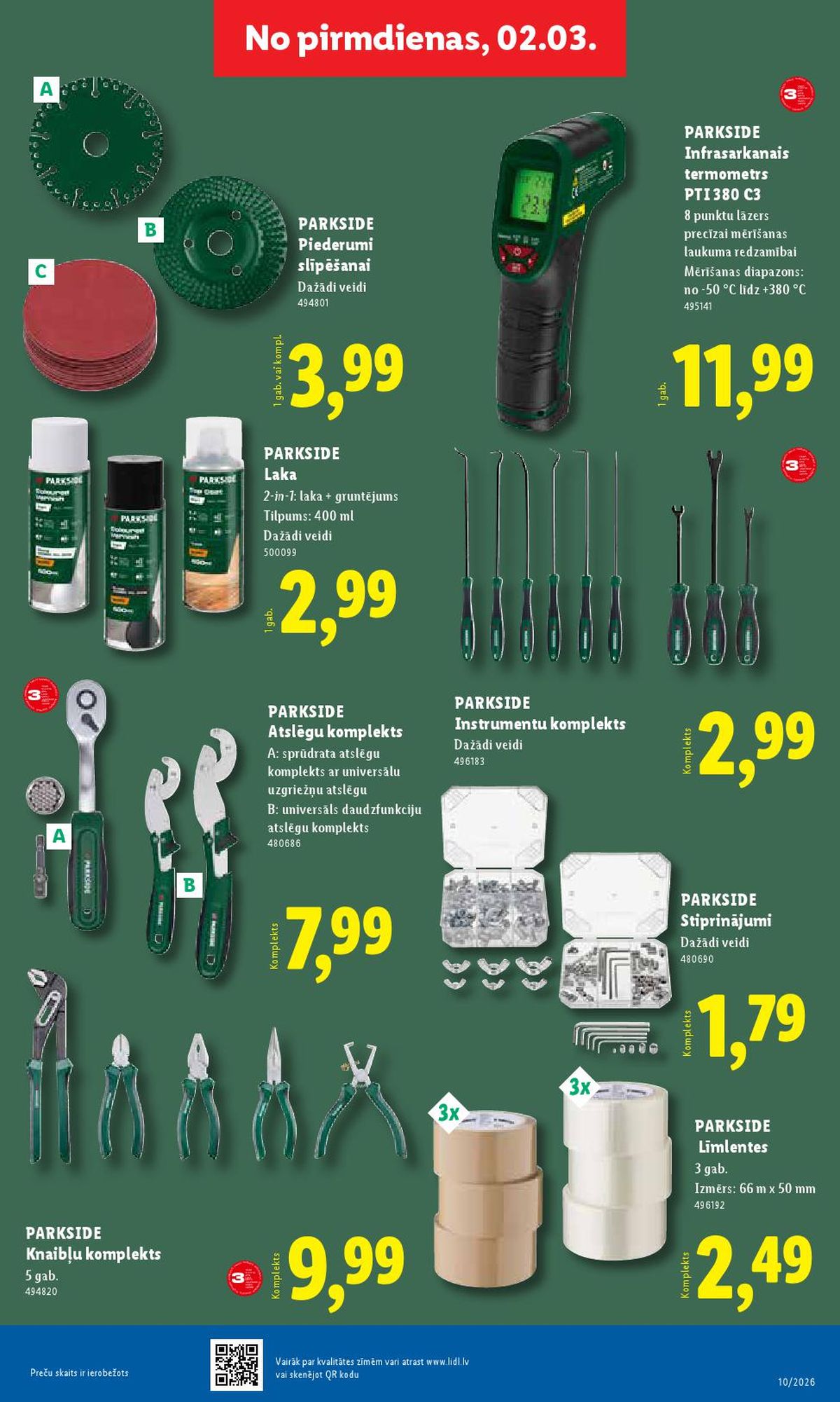 lidl - LIDL - Nepārtikas preču piedāvājums (02.03.2026 - 08.03.2026) - page: 4