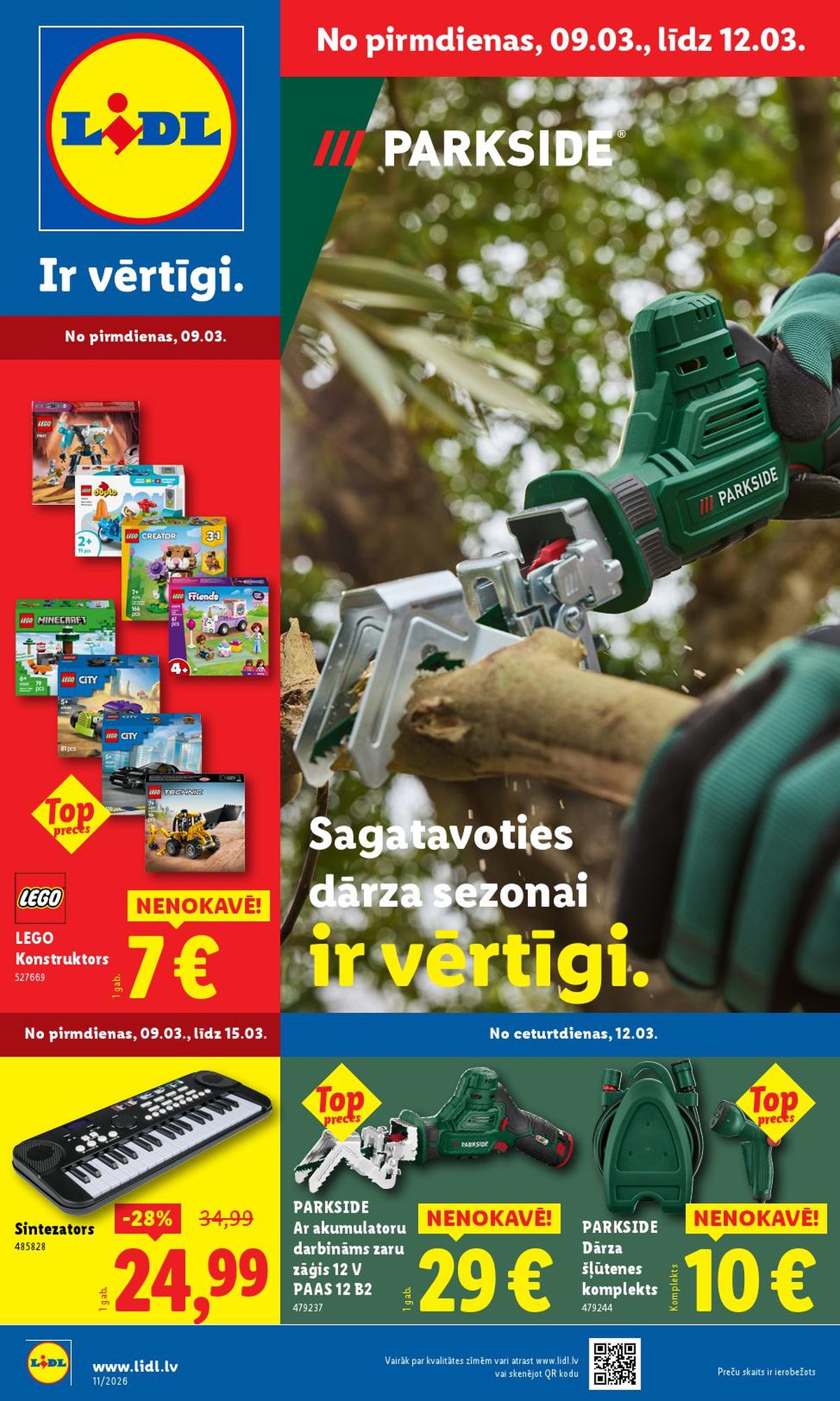 lidl - LIDL - Nepārtikas preču piedāvājums (09.03.2026 - 15.03.2026)