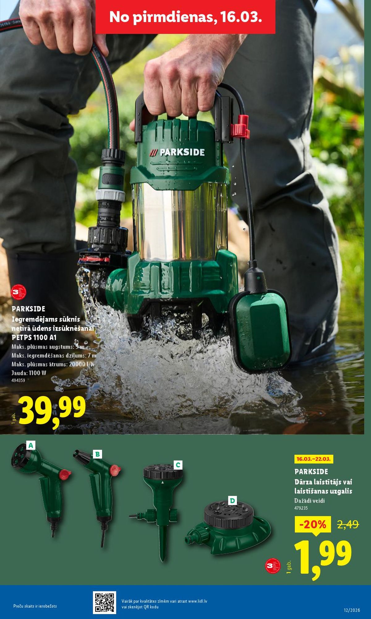 lidl - LIDL - Nepārtikas preču piedāvājums (16.03.2026 - 22.03.2026) - page: 3