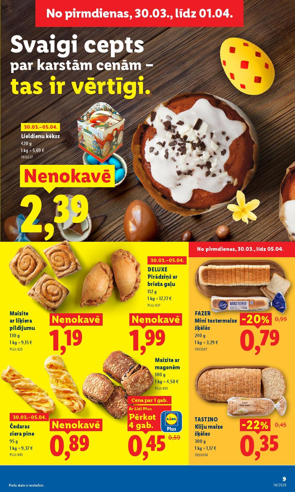 lidl - LIDL - Nepārtikas preču piedāvājums (30.03.2026 - 05.04.2026) - page: 4